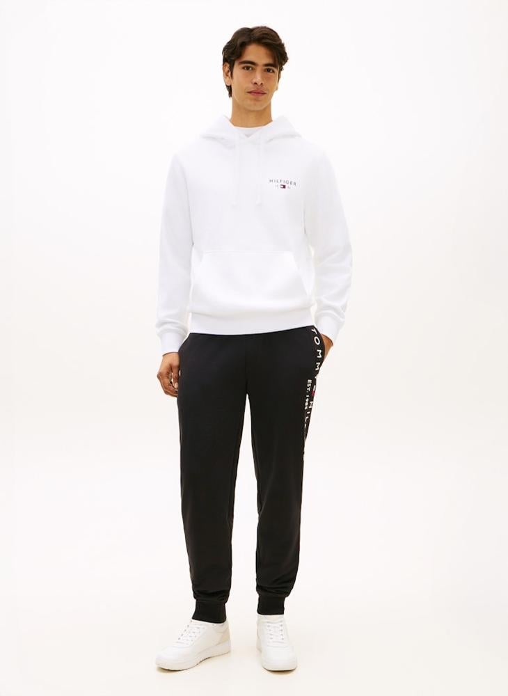 TOMMY HILFIGER Logo Terry Cuffed Leg Joggers - Image 5